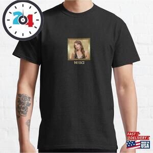 Y Amp R Character Stamp Tessa On Black Classic T-Shirt